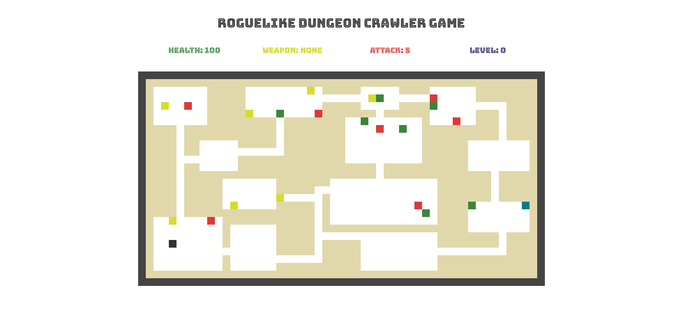 Rougelike Dungeon Crawler Game